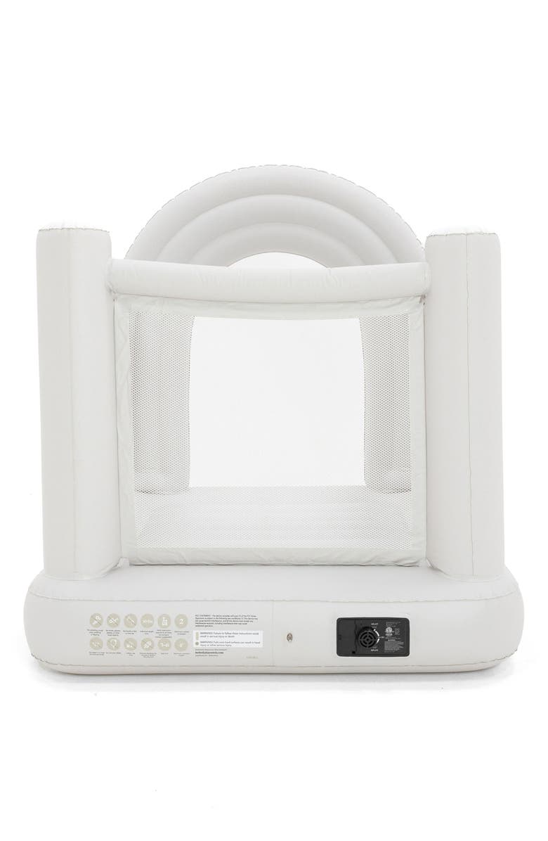 PLAYSMOL Mini Rainbow Bounce House, Alternate, color, White