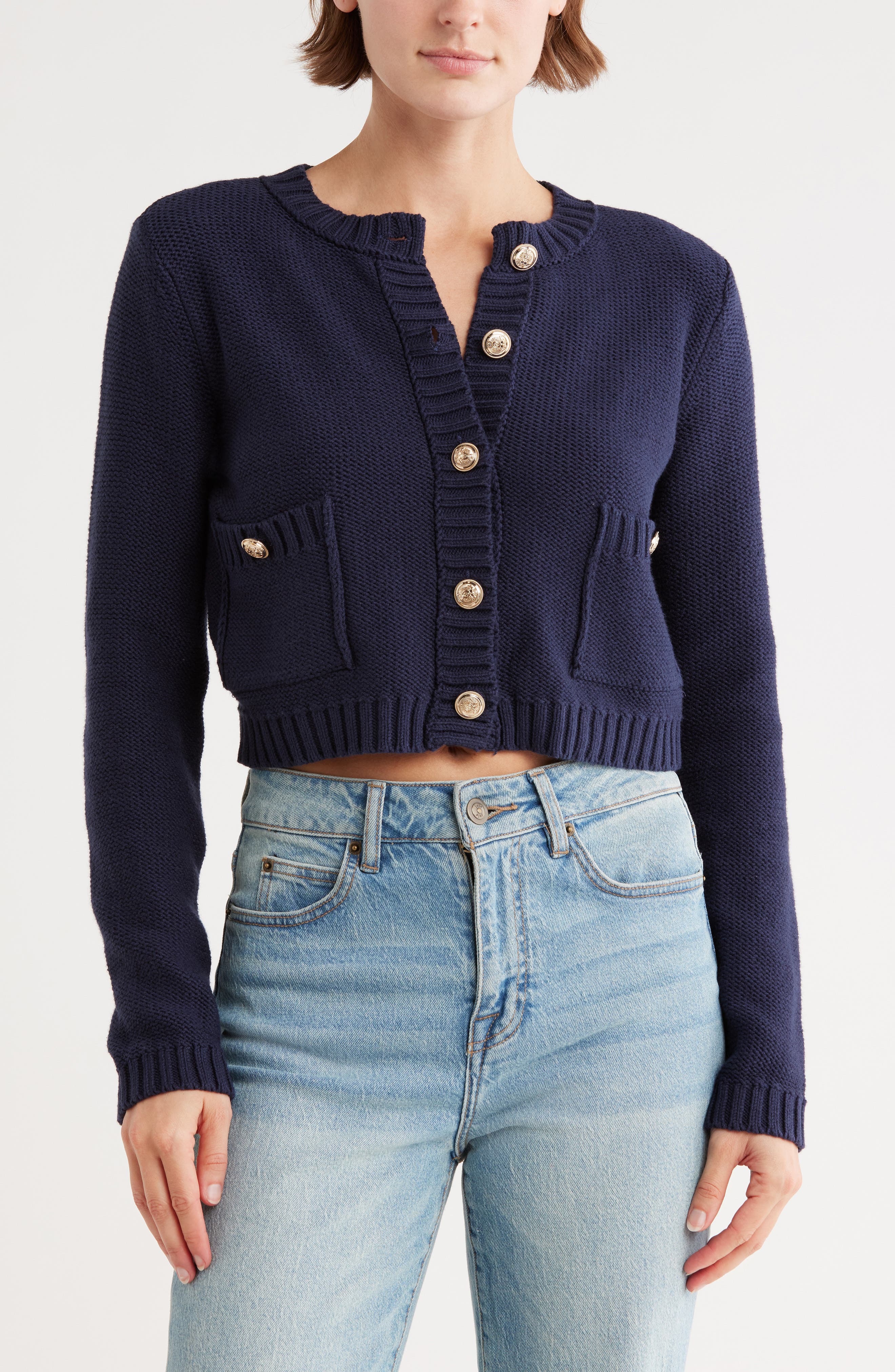Blu Pepper Pocket Cardigan