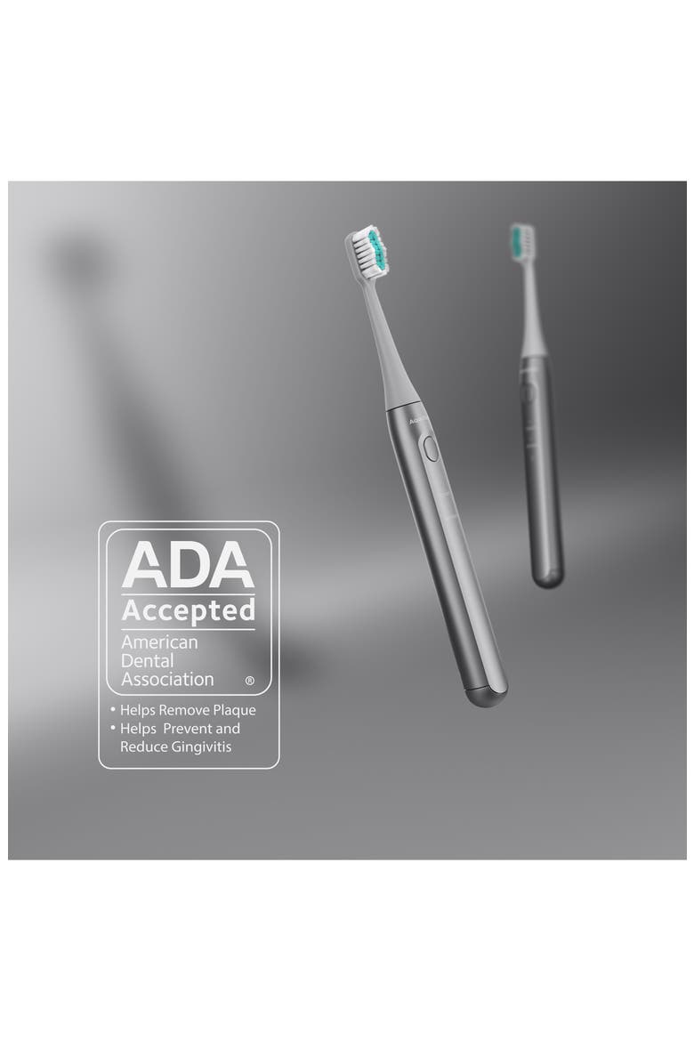 Icon Rechargeable Power Electric Toothbrush, Alternate, color, SILVER