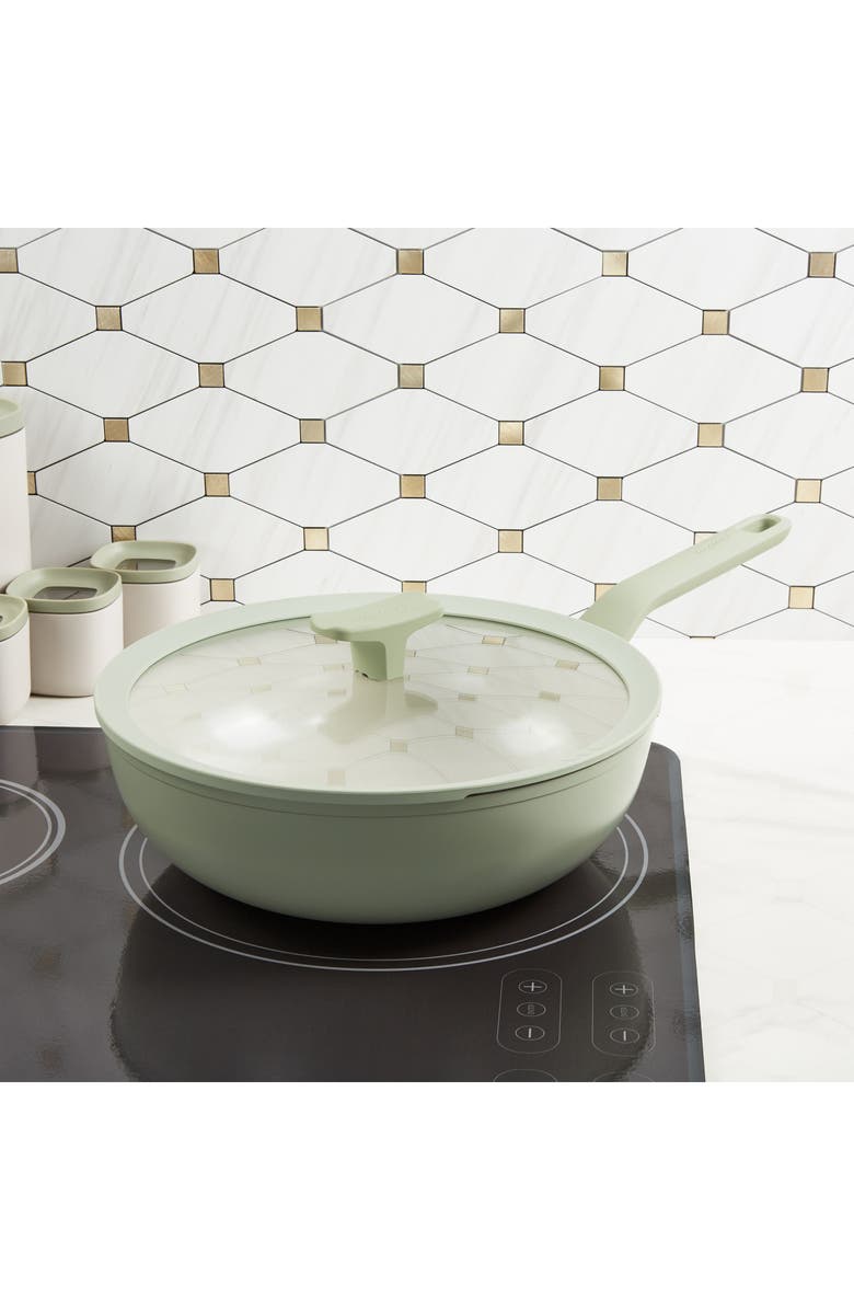 BergHOFF Leo Balance 4.4-Quart Wok Pan, Alternate, color, Sage