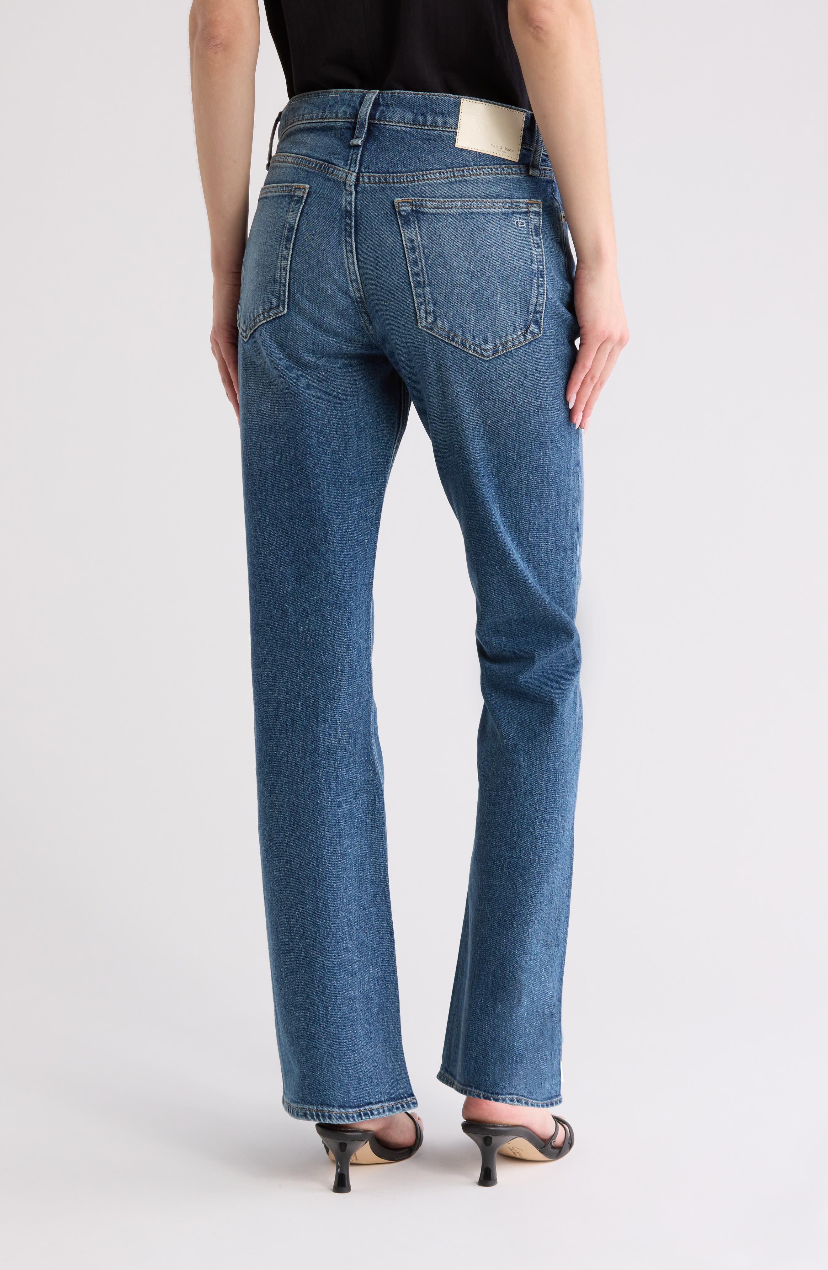 rag & bone Peyton Mid Rise Bootcut Jeans (Women) | Nordstromrack