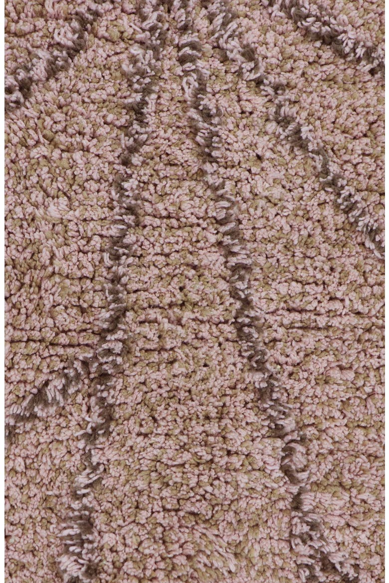 Monstera Leaf Washable Area Rug, Alternate, color, ROSE SOIL BROWN OLIVE