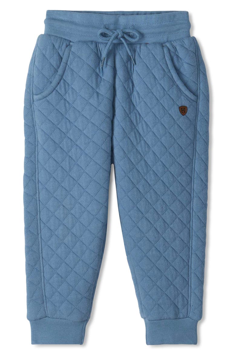 Kids' Quilted Joggers, Main, color, BLUE