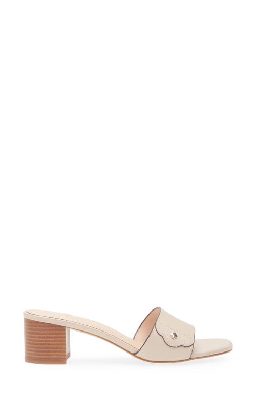 Kate Spade New York Groove Slide Sandal In Warm Beige