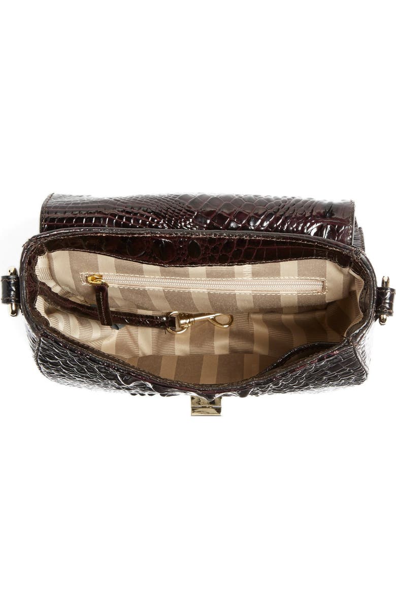 Brahmin 'Tillie' Embossed Leather Crossbody Bag, Alternate, color,