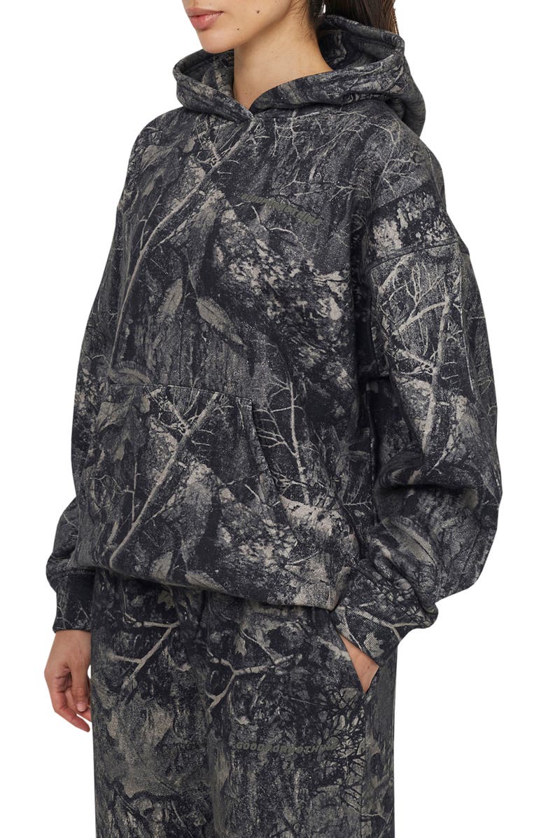 Good For Nothing Woodland Blackout Camo Relaxed Hoodie, Alternate, color, Camo