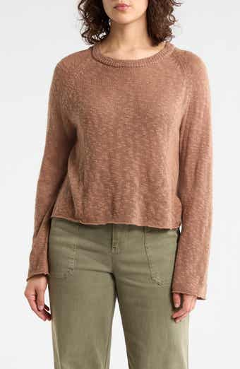Abound Slub Knit Long Sleeve Top