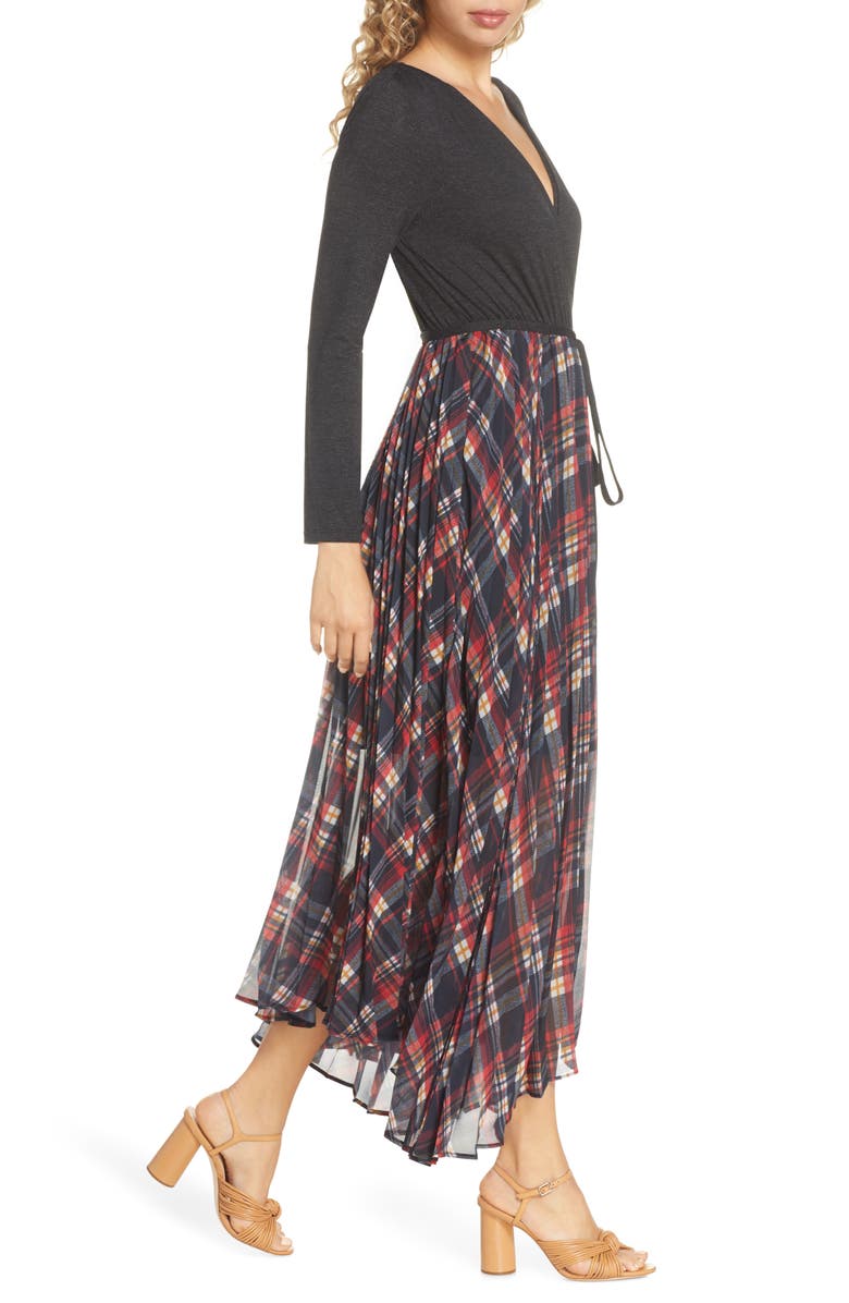 French Connection Armo Long Sleeve Midi Dress, Alternate, color,