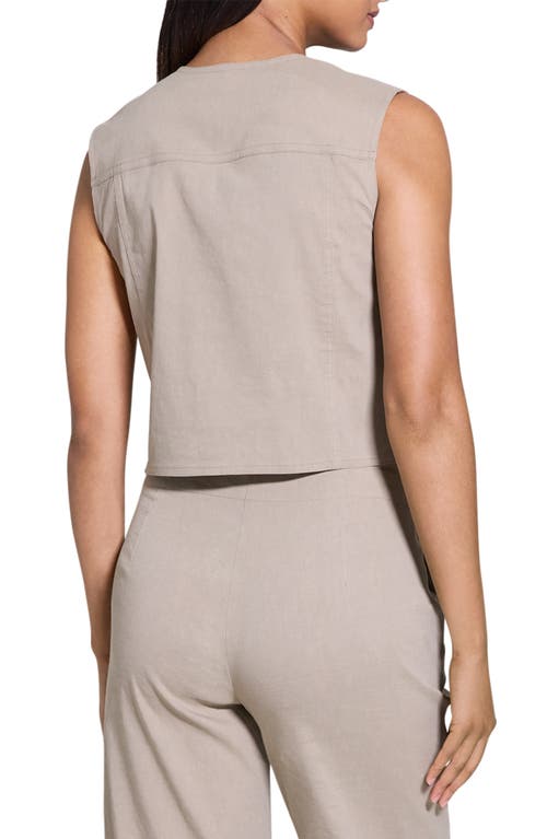 Theory Wool And Cashmere Cropped Cardigan Jacket In Soft Taupe