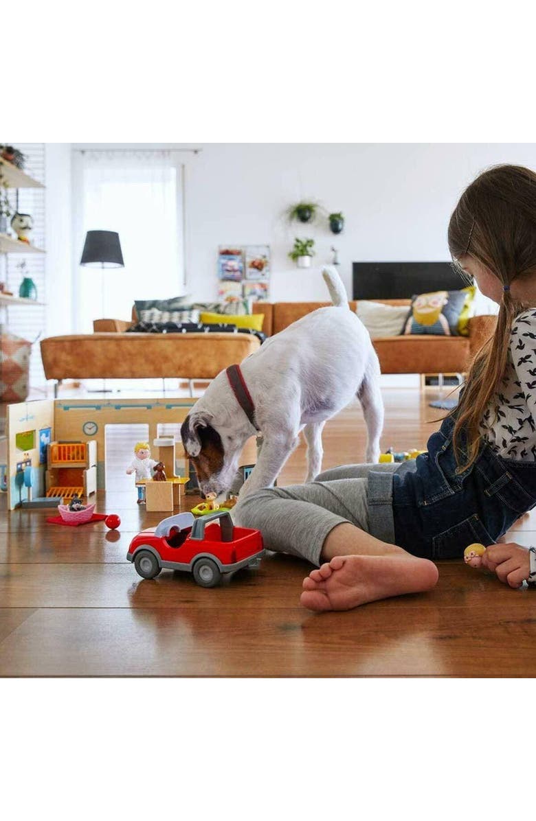 HABA Little Friends Veterinarian Andreas 4.5" Dollhouse Toy Figure with Removable Lab Coat, Alternate, color, Multi