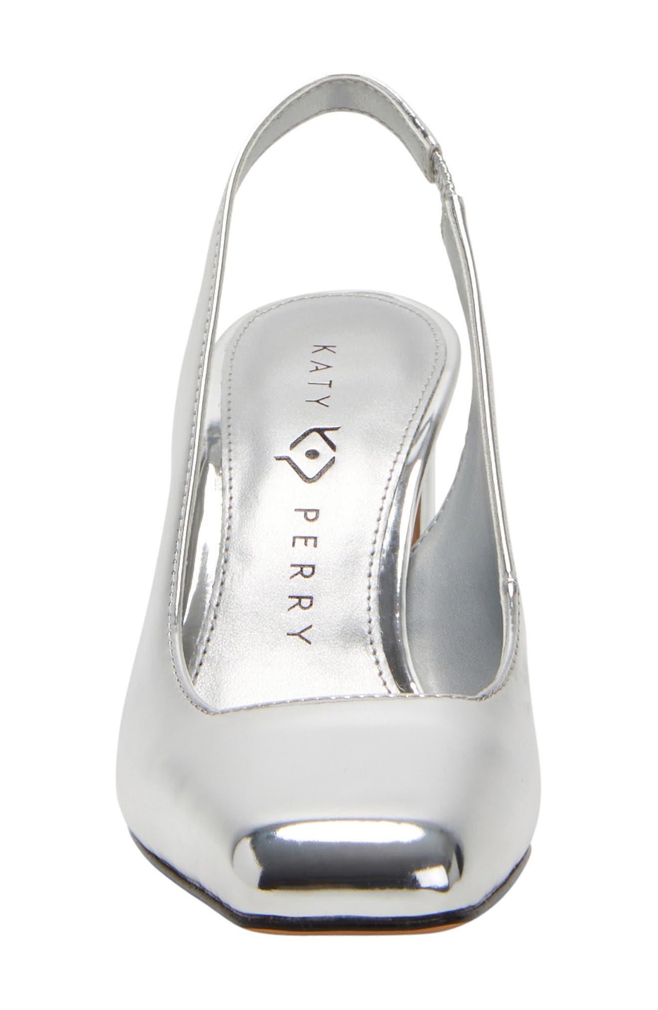The Hollow Heel Slingback Pump, Alternate, color, SILVER