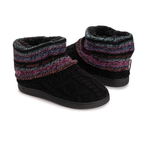 Muk Luks Rochelle Slipper Boot In Multi