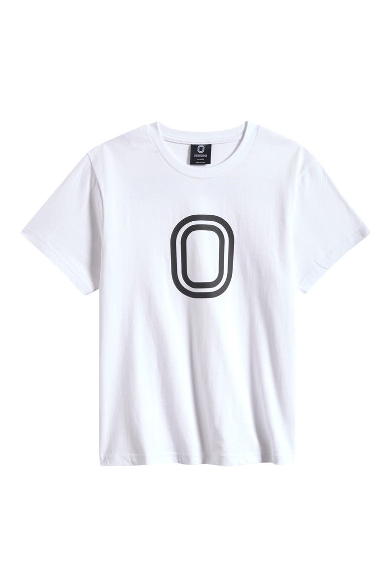 Kids' Classic Logo Graphic T-Shirt, Main, color, WHITE