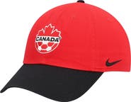 Nike Men's Nike Red/Charcoal Canada Soccer Campus Adjustable Hat