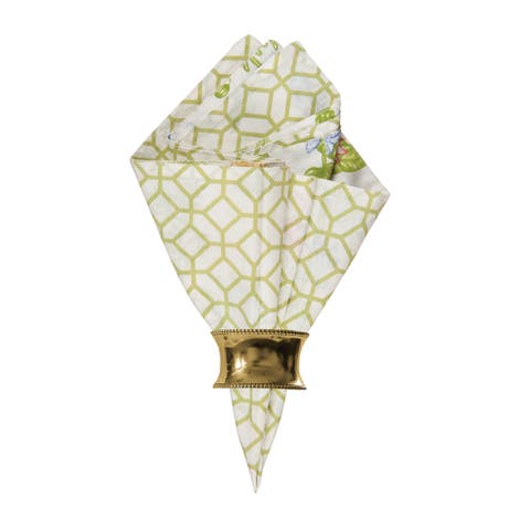 Jeanette 100% Cotton Set of 6 Cloth Napkins