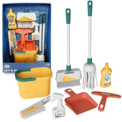 Let
s Play Cleanup 8 Piece Household Cleaning Set, 3+