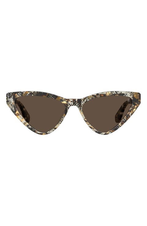 55mm Cat Eye Sunglasses