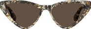 Stuart Weitzman 55mm Cat Eye Sunglasses