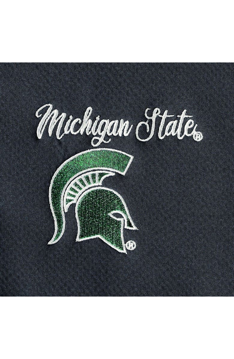 CONCEPTS SPORT Women's Concepts Sport Charcoal Michigan State Spartans Upbeat Sherpa Leggings, Alternate, color,