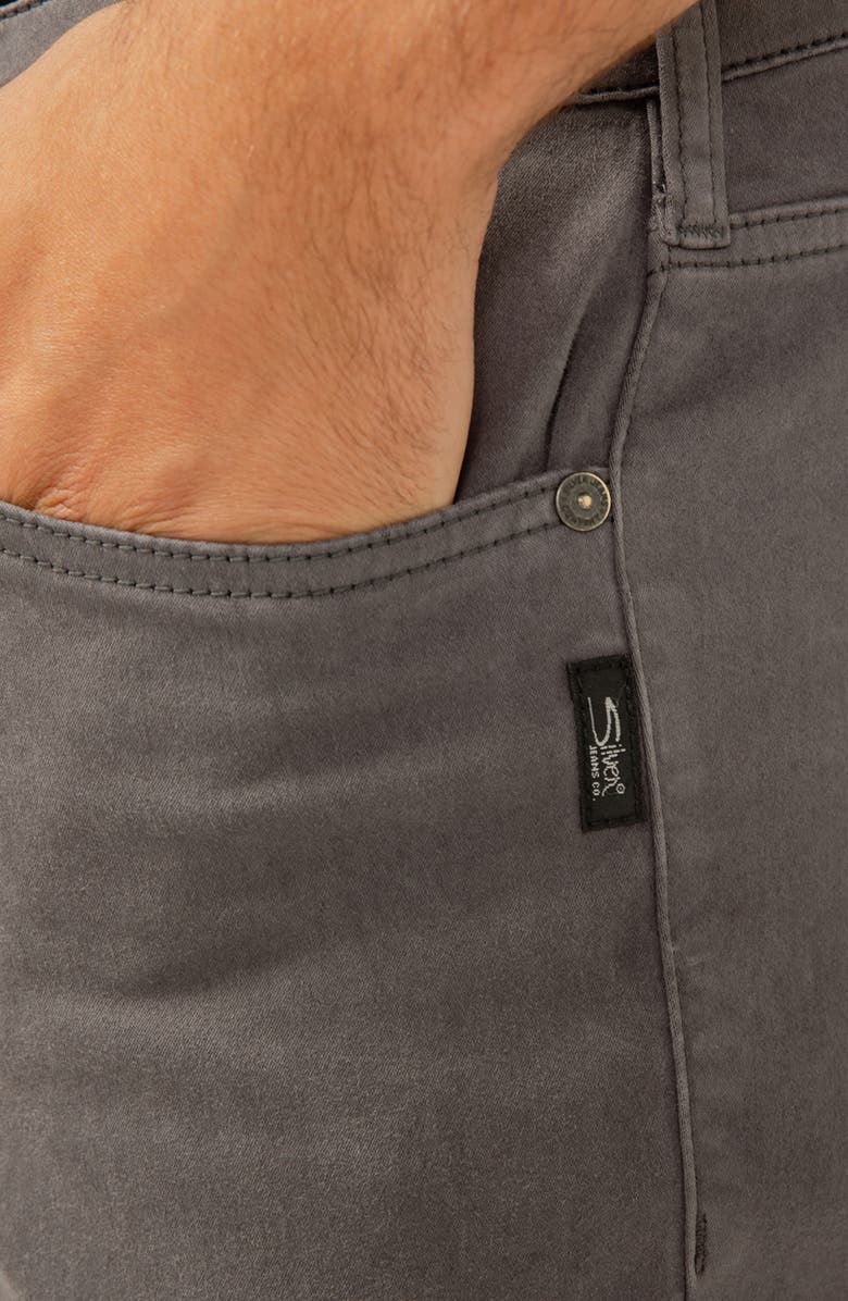 Silver Jeans Co. Machray Athletic Fit Straight Leg Jeans, Alternate, color, Slate Grey