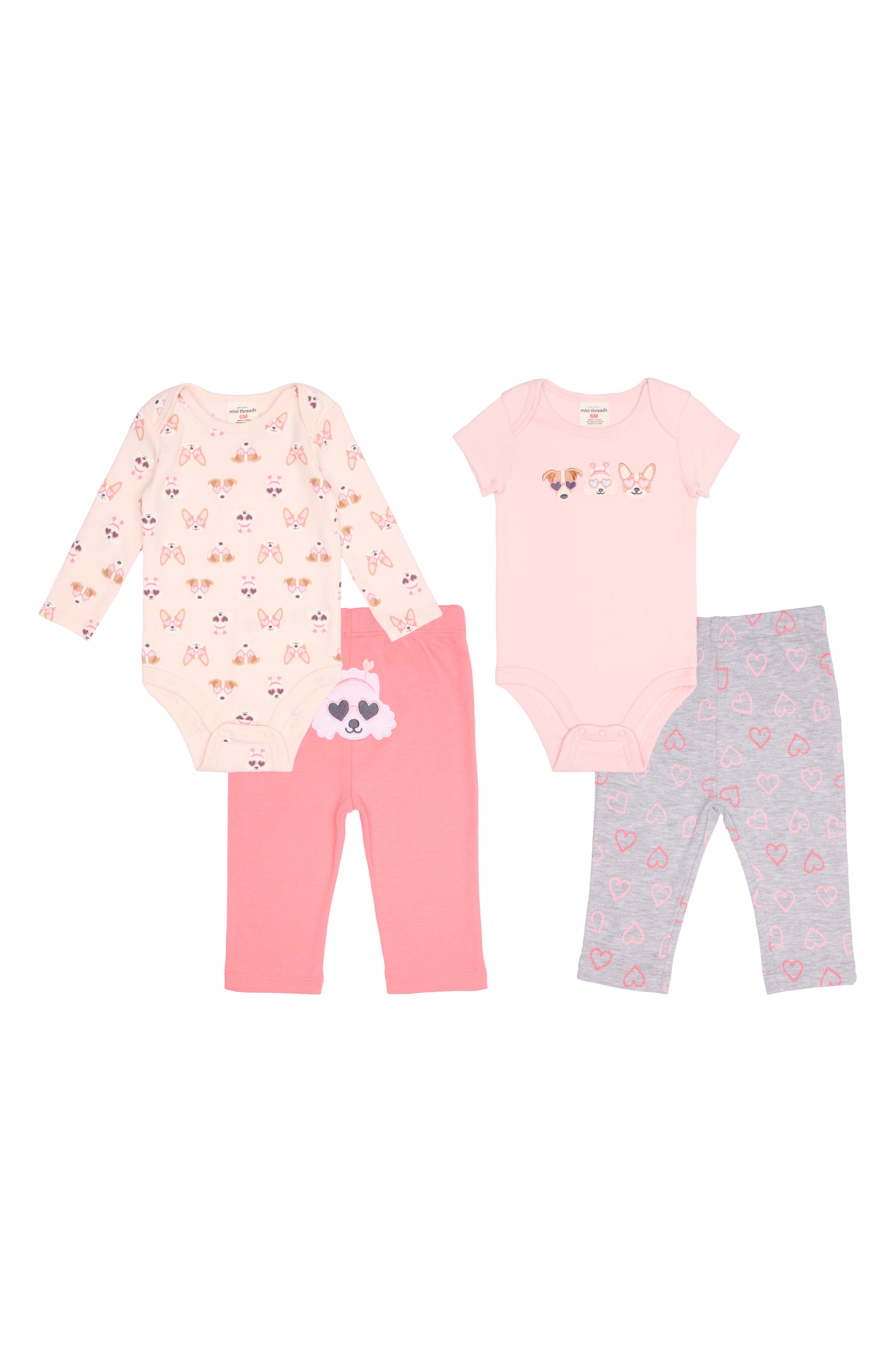 Petit Lem’s Mini Threads 4-Piece Mix & Match Outfit Set