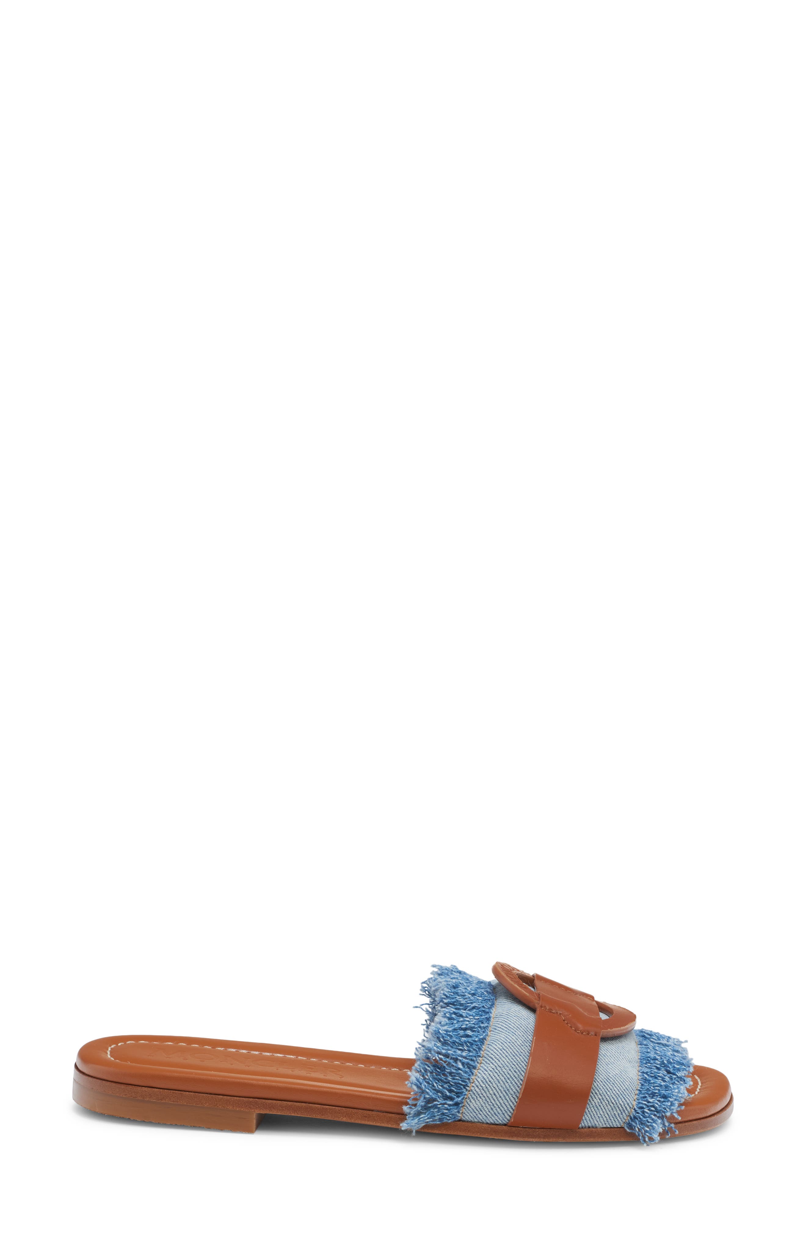 Moncler Bell Slide Sandal, Alternate, color, 