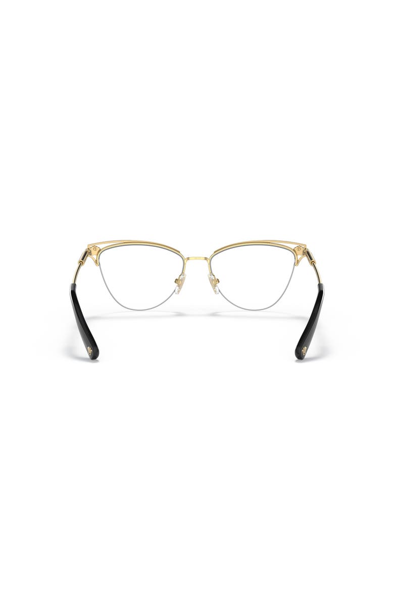 Versace 55mm Cat Eye optical glasses, Alternate, color,