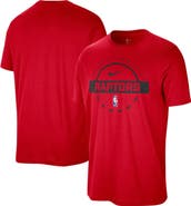 Nike Men's Nike  Red Toronto Raptors Authentic Practice T-Shirt