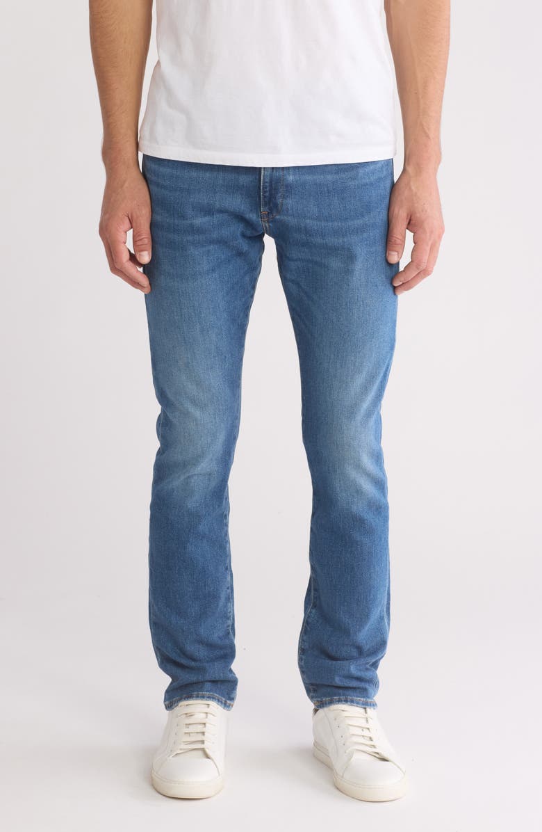 BOSS Delaware Slim Fit Jeans, Main, color, 