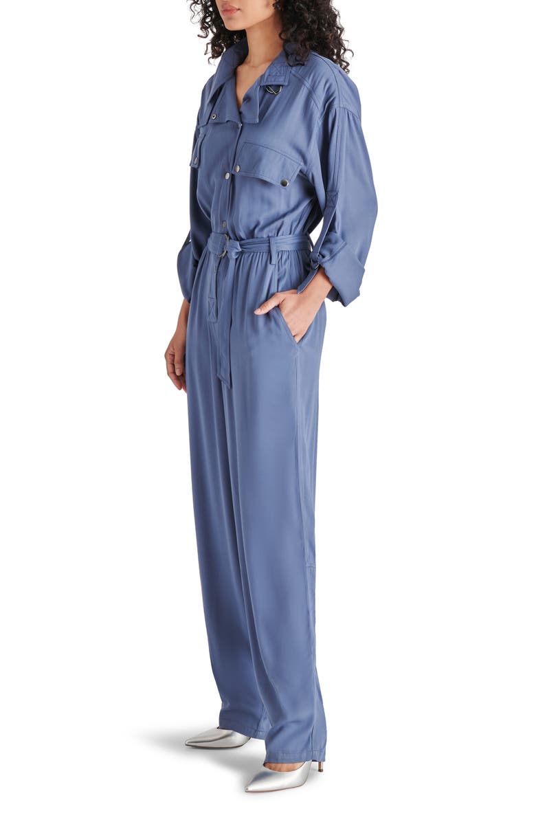 Steve Madden Audrie Long Sleeve Jumpsuit, Alternate, color, 