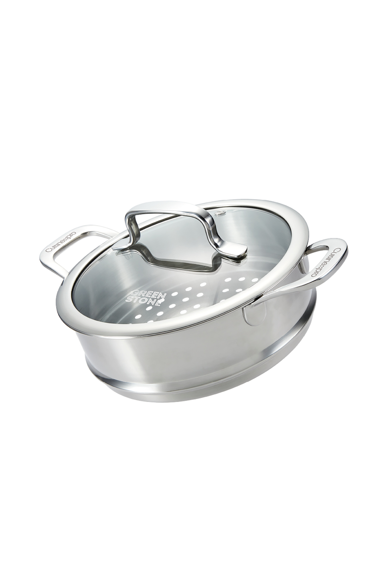 GREEN STONE™ 2.4 Qt. Saucepan with lid, Alternate, color, Black