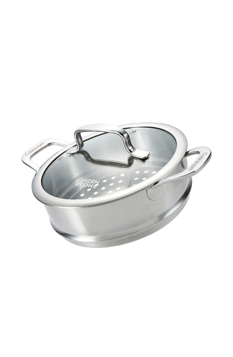 Cuisine::pro<sup>®</sup> GREEN STONE<sup>™</sup> 2.4 Qt. Saucepan with lid, Alternate, color, Black