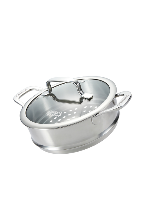 Cuisine::pro ® Green Stone™ 2.4 Qt. Saucepan With Lid In Black