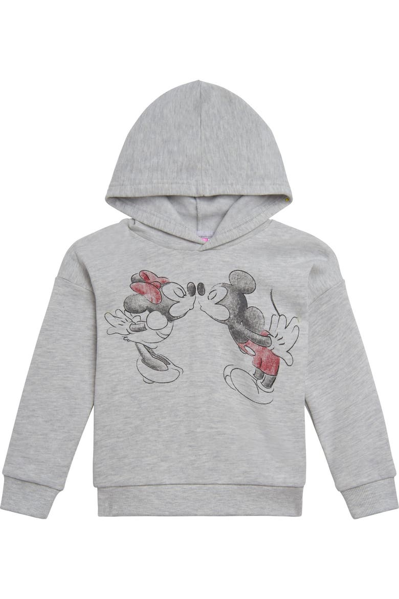 Minnie Mouse 2-Piece Fleece Hoodie and Pants Set, Alternate, color, Oatmeal Minnie Mickey