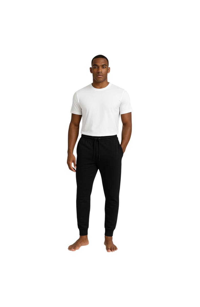 BenBen Men's 3 Pack Ultra Soft Fleece Jogger Sweatpants, Alternate, color, Black/Black/Black