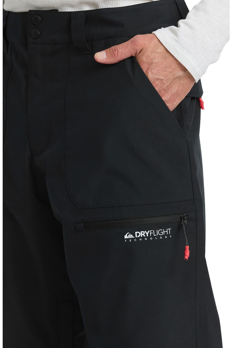 Utility Cargo Stretch 20K Waterproof Snow Pants, Alternate, color, ANTHRACITE