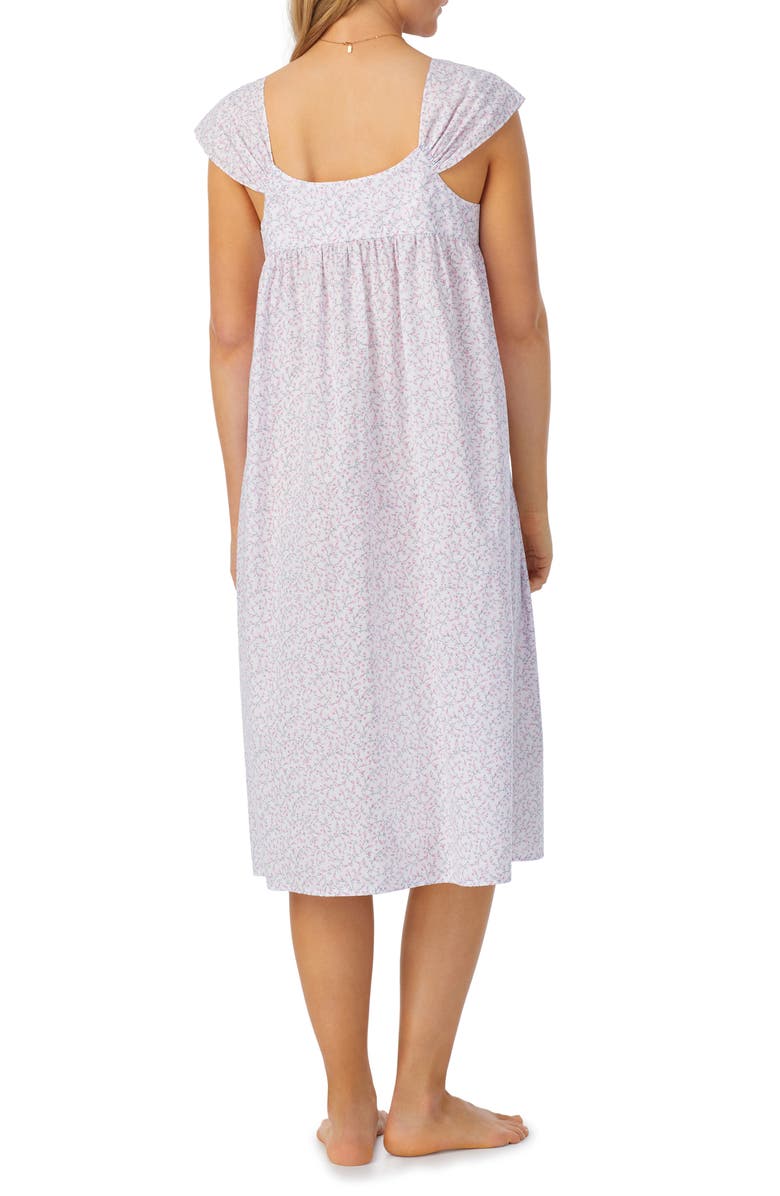 Eileen West Cap Sleeve Cotton Waltz Nightgown, Alternate, color, 