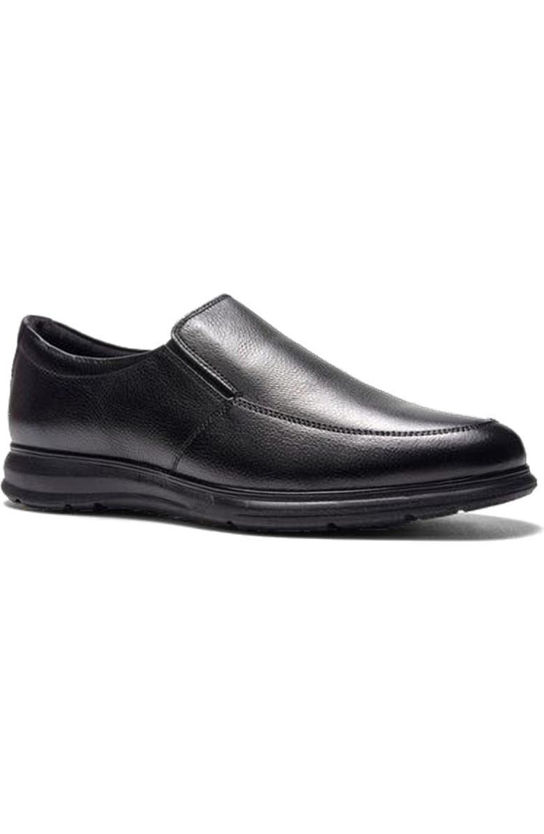 A. Veer Orbit Hybrid Loafer, Alternate, color, Black Leather