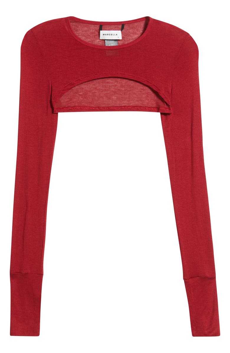 Marcella Selma Bolero, Alternate, color, Red