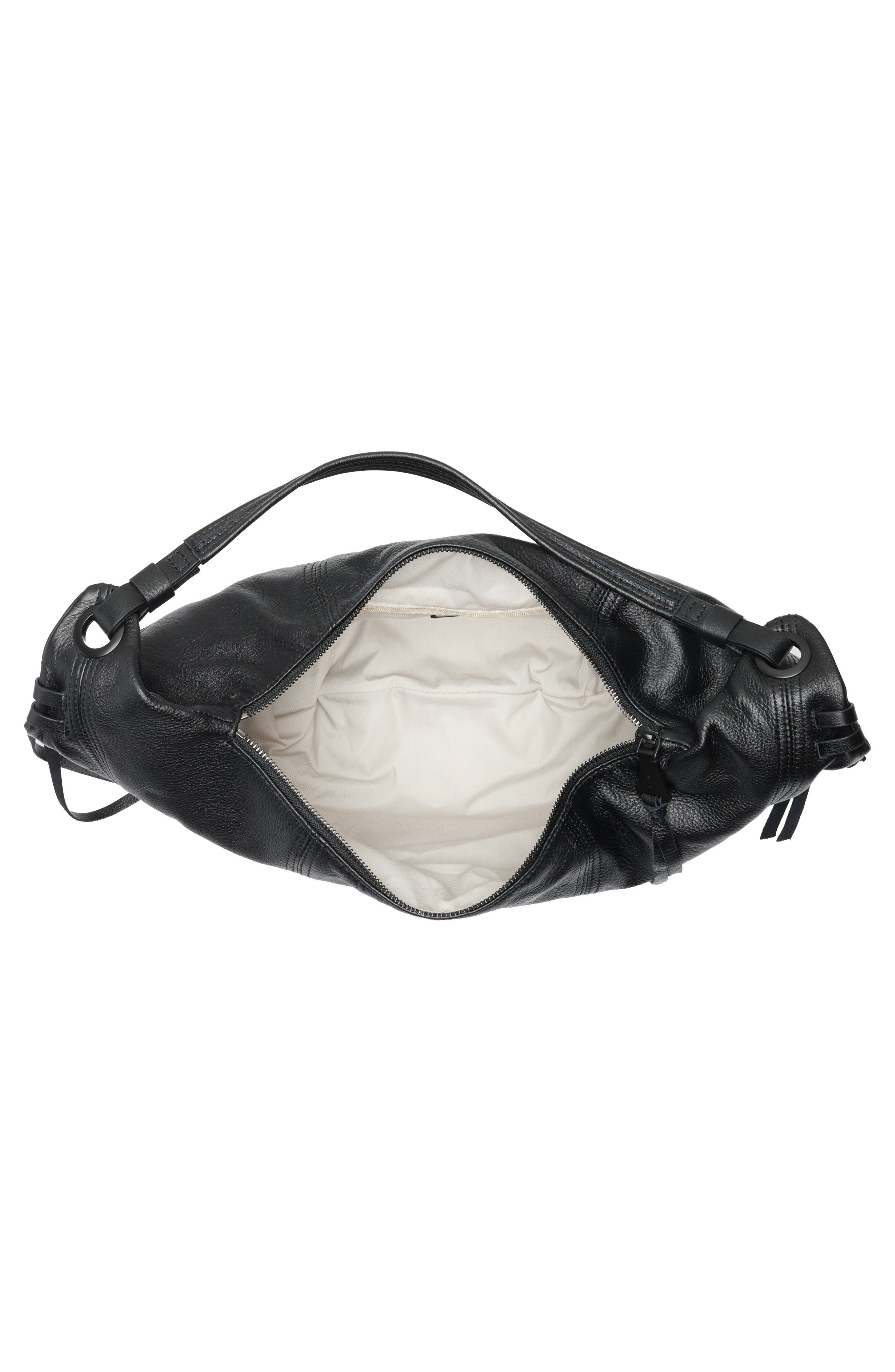AIMEE Galaxy Hobo Bag, Alternate, color, Black