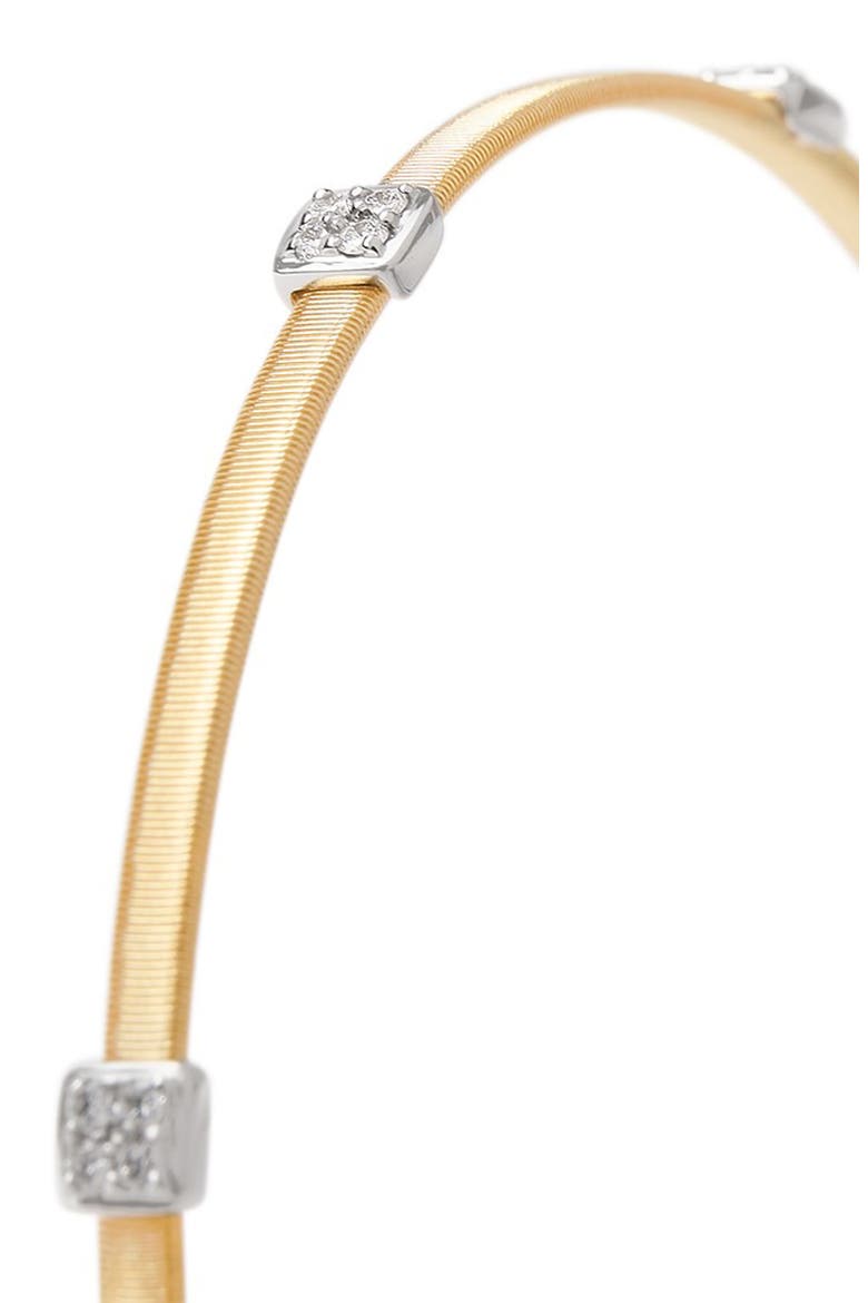 Masai Small Station Diamond Bracelet, Alternate, color, 18K YELLOW GOLD