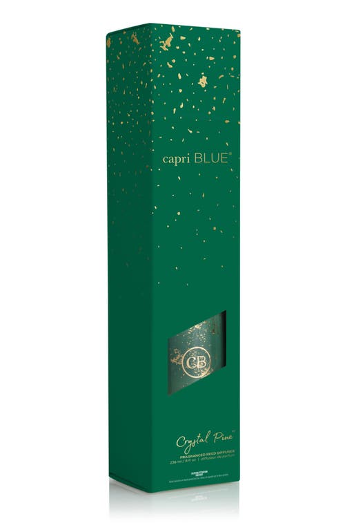 Capri Blue Crystal Pine Reed Diffuser In Green