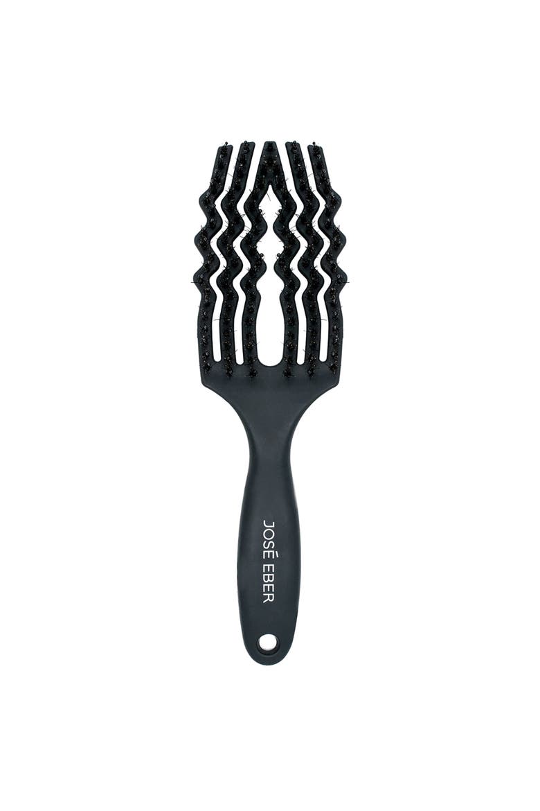 Detangler Brush 100% Natural Boar, All Hair Types, Main, color, Multicolored