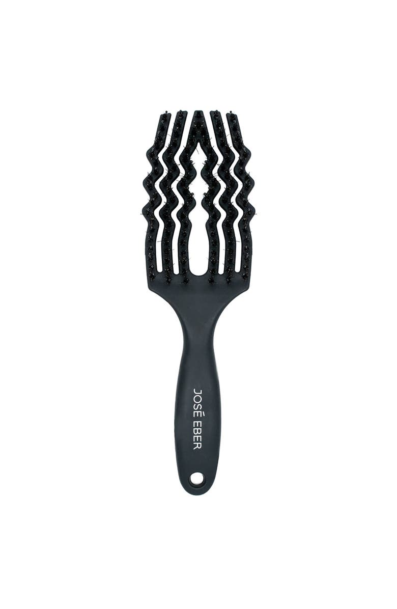 Jose Eber Detangler Brush 100% Natural Boar, All Hair Types, Main, color, Multicolored