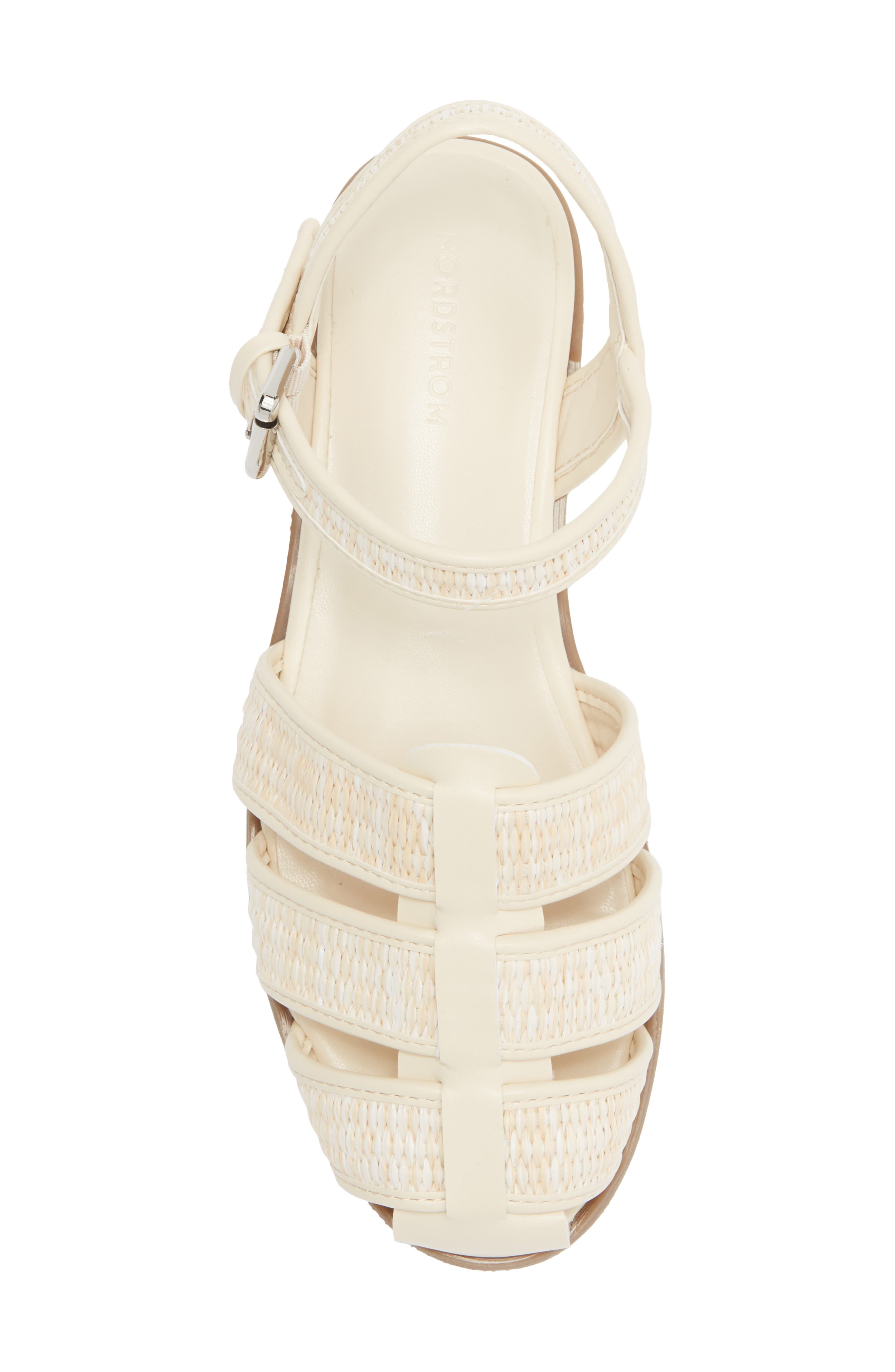 Kids' Merri Fisherman Sandal, Alternate, color, IVORY