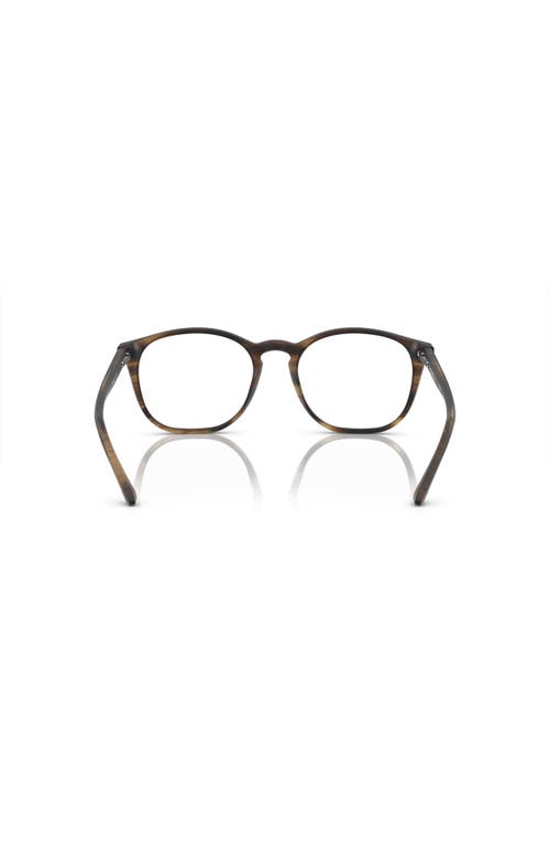 Giorgio Armani 50mm Phantos Optical Glasses In Brown