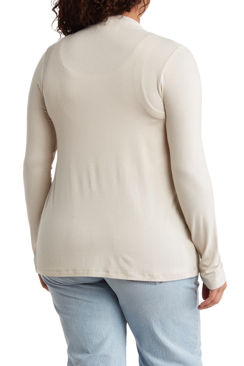 Jersey Cardigan, Alternate, color, OYSTER
