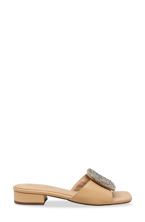 Chase & Chloe Chase And Chloe Flores Squared Spiral Rhinestone Sandal In Multi