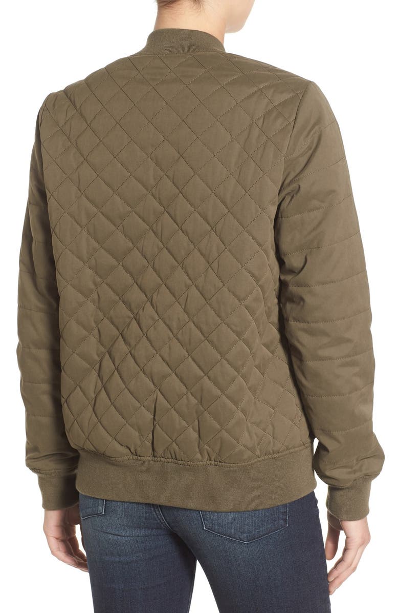 Thread & Supply Quilted Bomber Jacket, Alternate, color, 