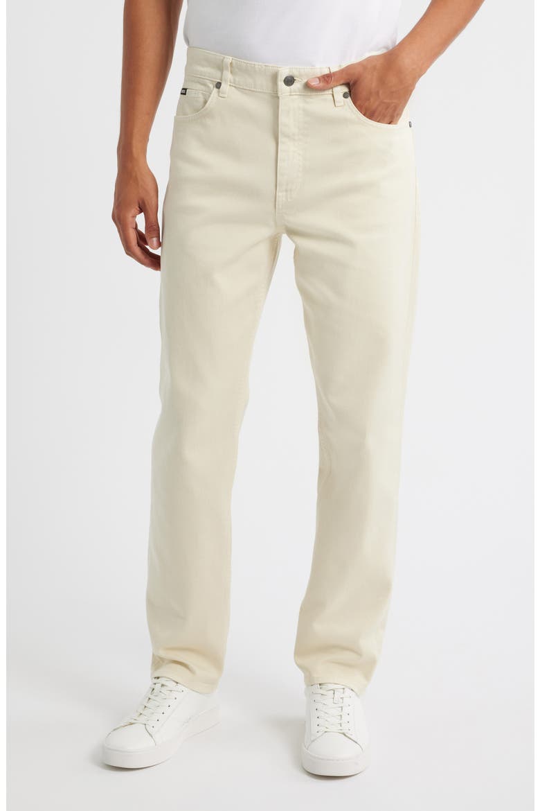 Ogden Straight Leg Jeans, Main, color, OPEN WHITE